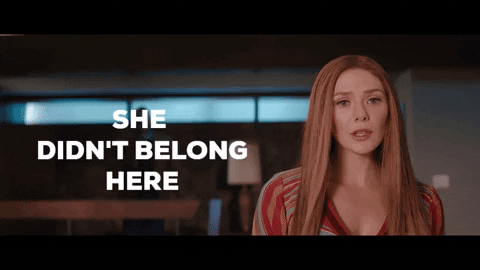 annavickiedits giphygifmaker scarlet witch wanda maximoff wandavision GIF