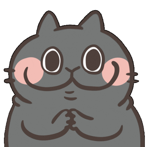 Cat Applaud Sticker