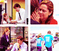 kissing the office GIF