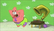 Patrick Star Dancing GIF by SpongeBob SquarePants