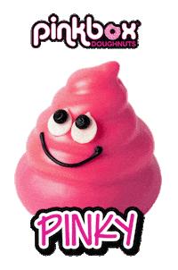 Pinkbox Sticker by pinkboxdoughnuts