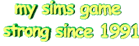 since 1991 sims Sticker by AnimatedText