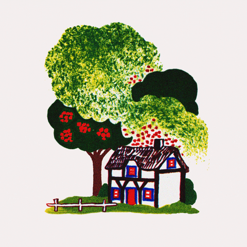 home trees GIF by Nino Paulito