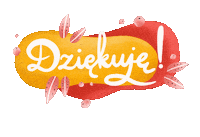 ilustracyjnie thank you thanks dziekuje ilustracyjnie Sticker