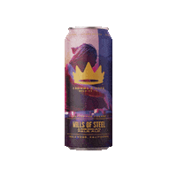 Pale Ale Craft Beer Sticker by Crowns and Hops Brewing Co