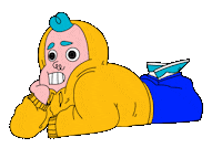 Thinking Omg Sticker by YANN