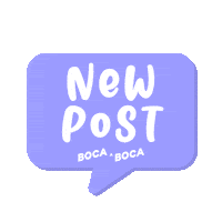 New Post Sticker by Boca Rosa