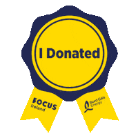 FocusIrelandCharity shinealight focusireland shinealightnight sal2021 Sticker