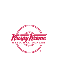 KrispyKremeDoughnuts red sweet light yummy Sticker