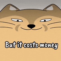 Saving No Money GIF by MESA My Emotional Support Animal