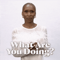 What Are You Doing GIF by Cynthia Erivo