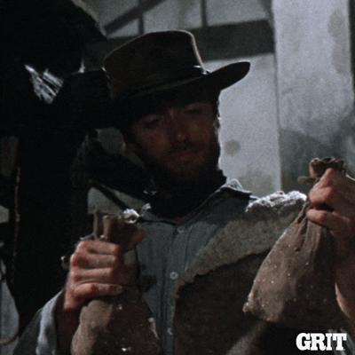 Happy Clint Eastwood GIF by GritTV