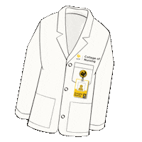 White Coat Nursing School Sticker by UCF College of Nursing