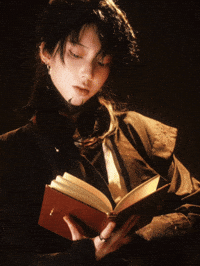 Read Beautiful Girl GIF