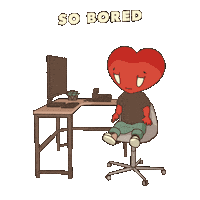 Work Spinning Sticker by LT3 Creations