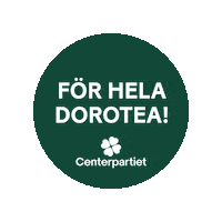 Dorotea Sticker by Centerpartiet
