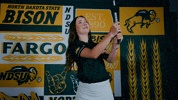 Golf Bison GIF by NDSU Athletics