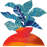 Green Plant Sticker