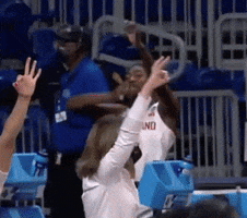 Happy Womens Basketball GIF by NCAA Championships