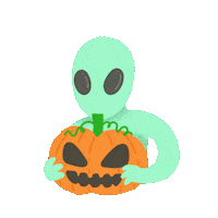 Trick Or Treat Party Sticker