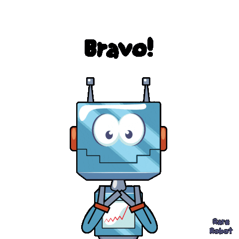 Robot Bravo Sticker by VeeFriends