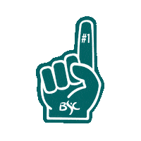 Athletics Teal Sticker by BismarckStateCollege