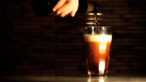 beer bubbles GIF by Jerology