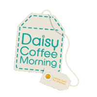 cancer_fund_for_children coffee tea cancer daisy Sticker