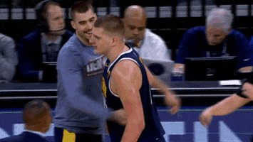 High Five Regular Season GIF by NBA