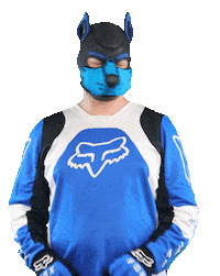 PUP_Rinno22 fox puppy pup cologne Sticker