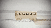 train no GIF by nettwerkmusic
