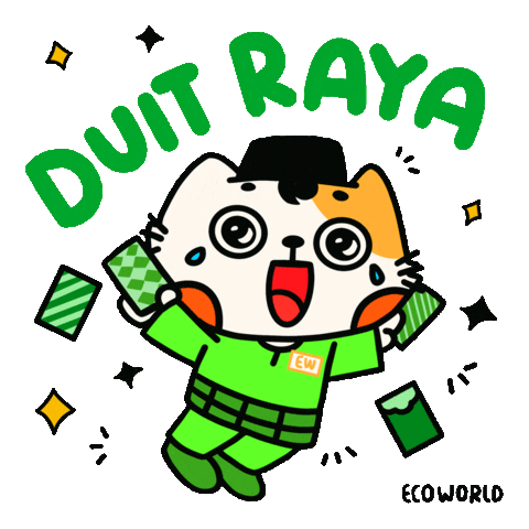 Happy Cat Sticker by Eco Spring  at Iskandar Malaysia