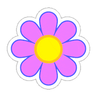 yystone flower y2k rotate yystone Sticker