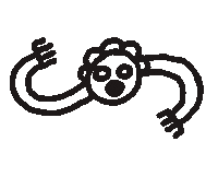 Storm Hurricane Sticker by Alejandra Baiz