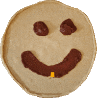 Pizza Smile Sticker