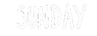 Days Of The Week Text Sticker