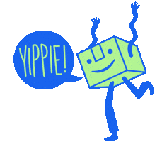 Yippie Sticker by LOKL Hamburg