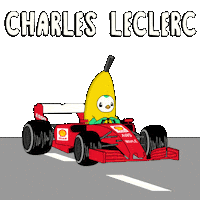 Charles Leclerc Penguin Sticker by Abster