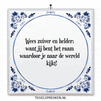 Spreuk Natuur GIF by Tegelspreuken.nl