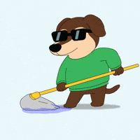 Dog Wipe GIF by ChesterAbstract