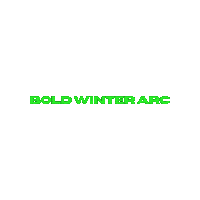 Winter Arc Sticker by Bold Ape
