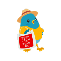 Booklover Sticker by DITTY BIRD