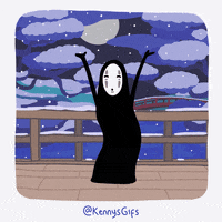 Happy Studio Ghibli GIF by Kennysgifs