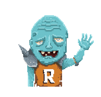 Zombie Superbowl Sticker