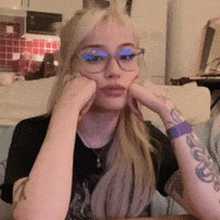 Bored Cute Girl GIF
