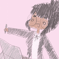 Happy Time Drawing GIF