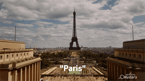 Paris GIF by Hallmark Movies & Mysteries