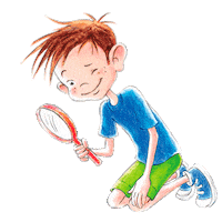 SMChile chile detective libros lupa Sticker