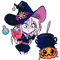 Halloween Magic Sticker
