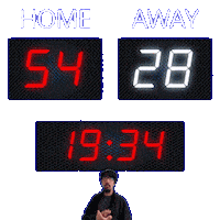 28 Away Sticker